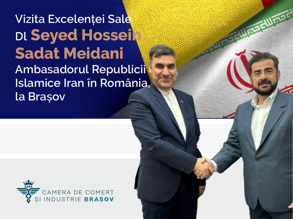 Vizita Excelenței Sale Ambasadorul Republicii Islamice Iran în România, Seyed Hossein Sadat Meidani, la Brașov
